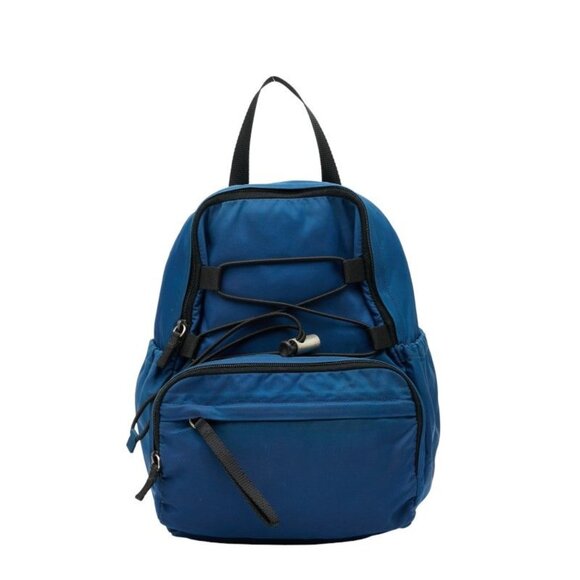 Prada Rucksack Sac Rucksack Backpack V418 Blue Black Nylon main image 5